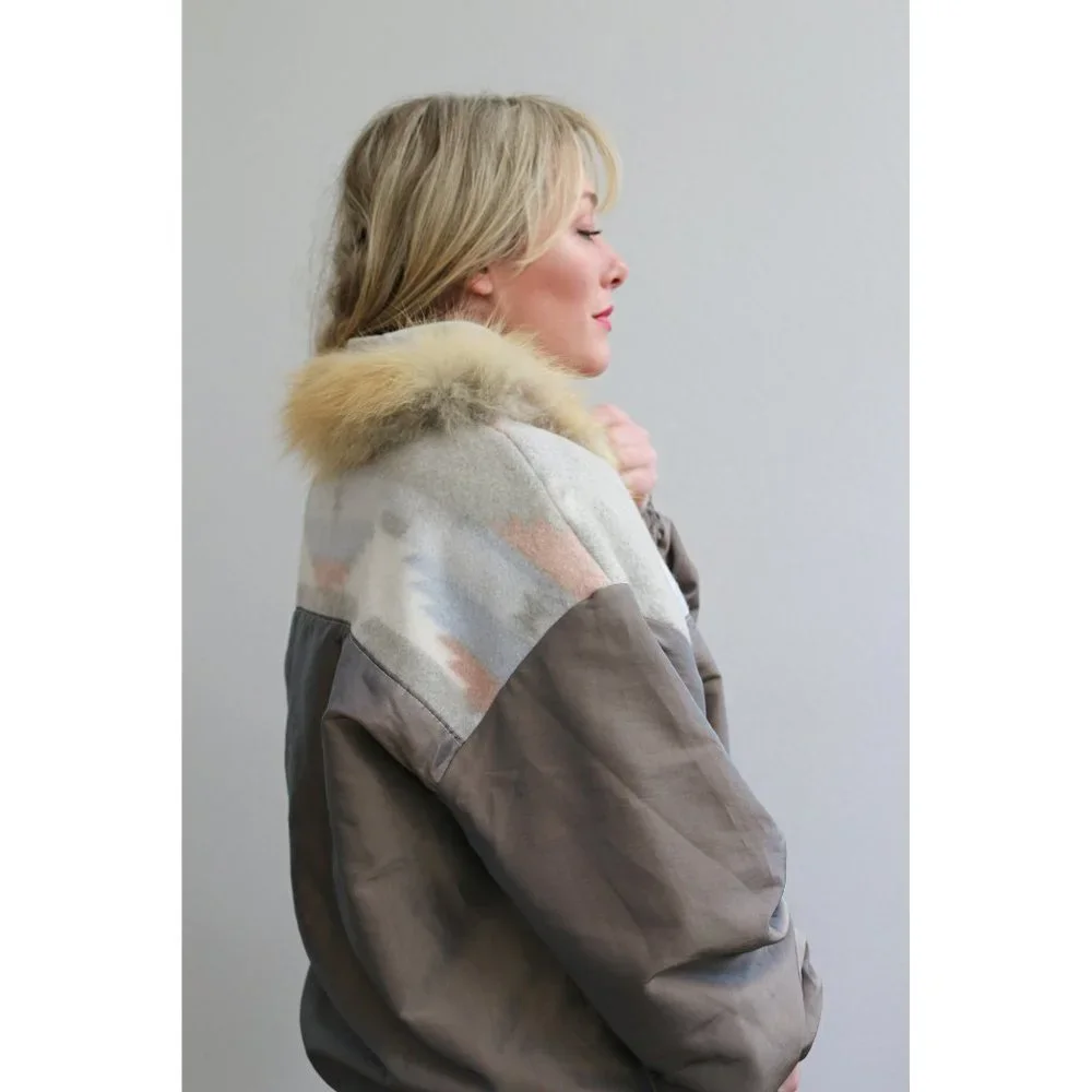 1990's Vintage Wild Child Southwestern Windbreaker Jacket Women's Size LG XL XXL